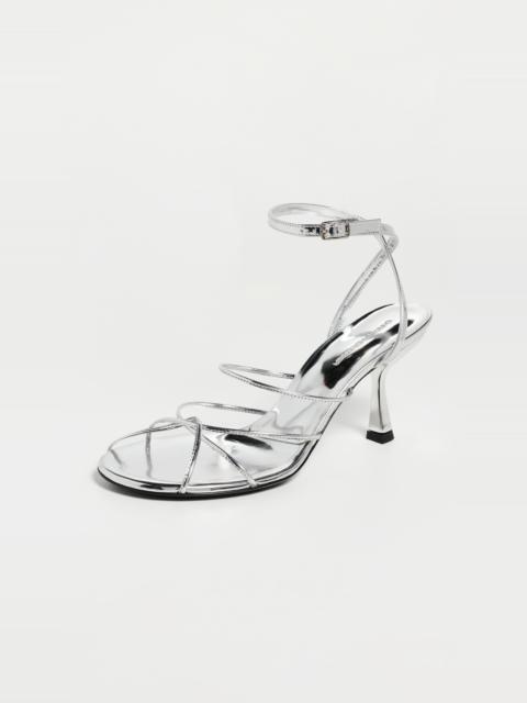 CHRISTOPHER ESBER Blaze Metallic Heels