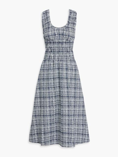Other Designers Penny printed cotton-poplin midi dress