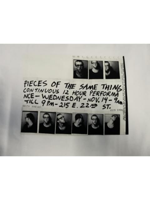 Other Designers Designer - Keith Haring Drawing The Line Designer Tee Graffiti Art