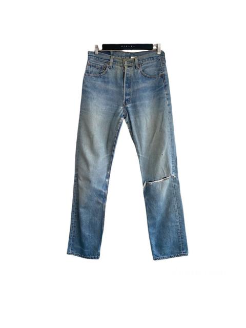 Levi's Vintage 90s Levis 501 Distressed Jeans Nice Faded