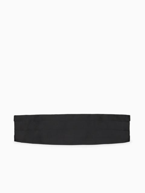 GIORGIO ARMANI Silk tuxedo cummerbund