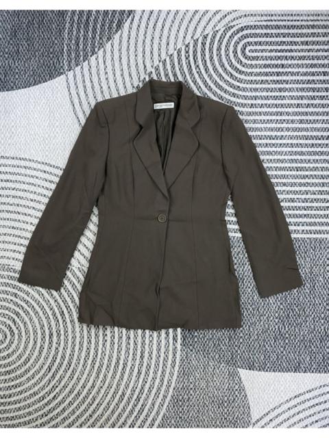 EMPORIO ARMANI Vintage Emporio Armani Single Button Blazer Style Jacket