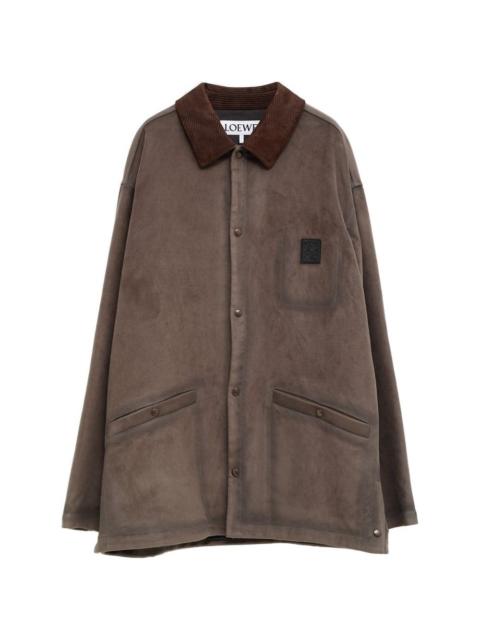 Loewe Loewe Men Cotton Blend Overshirt