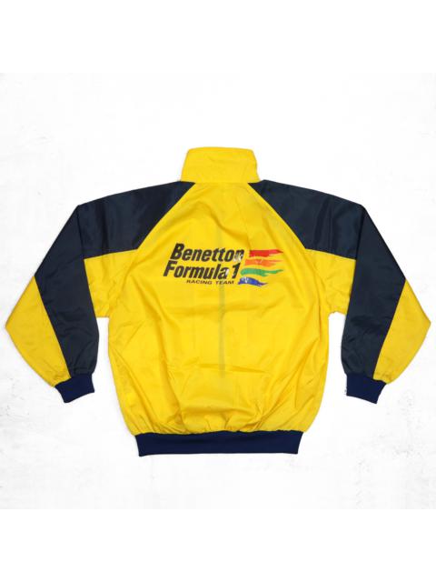 Other Designers Vintage - BENETTON Formula 1 Racing Team Bomber Windbreaker Jacket
