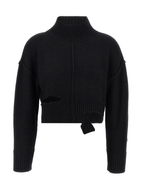 MM6 Maison Margiela Distressed sweater