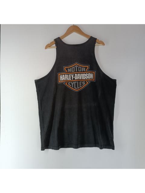 Other Designers Vintage Thrashed Harley Davidson Sleeveless Shirt