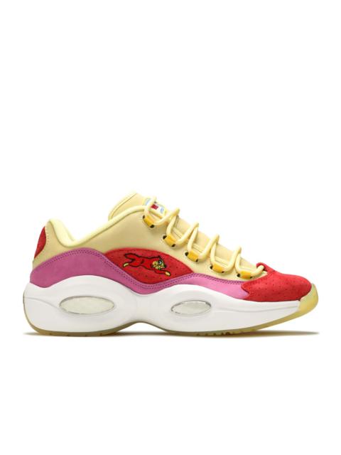 Reebok BBC ICE CREAM X QUESTION LOW 'YELLOW RED'