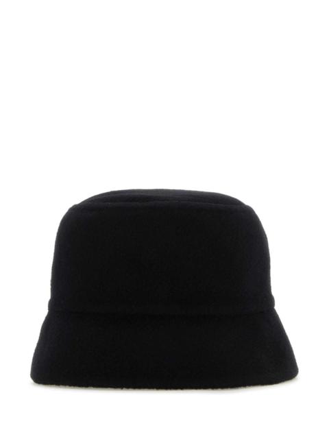 Prada Prada Women Midnight Blue Cashmere Bucket Hat