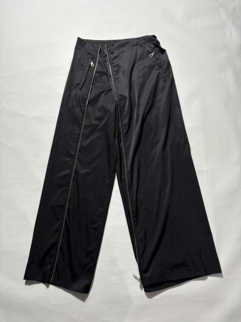 Jean Paul Gaultier JEAN PAUL GAULTIER HOMME TWO-WAY ZIP WRAP PANTS