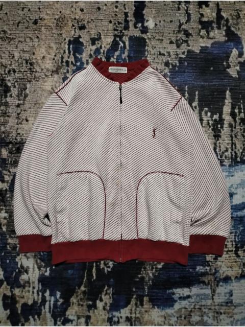SAINT LAURENT Vintage Yves Saint Laurent Polos Sweater stripe Design