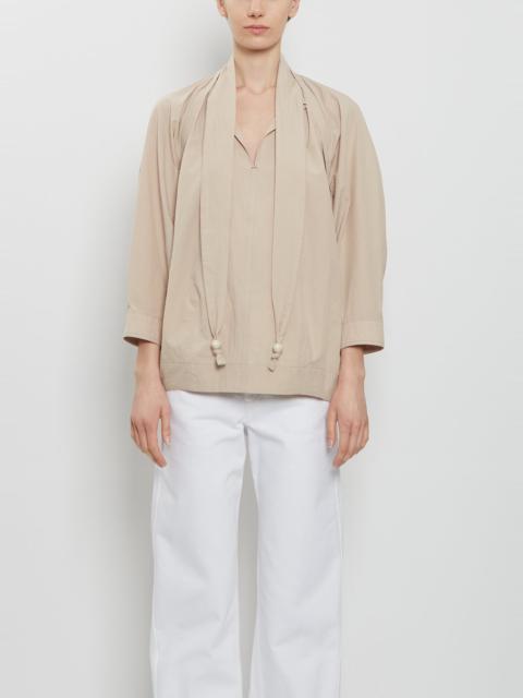 Lemaire Scarf Cotton Blouse