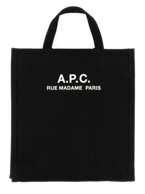A.P.C. RECUPERATION CANVAS TOTE BAG