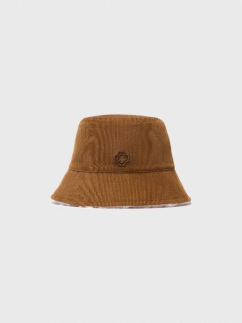 maje Reversible corduroy bucket hat