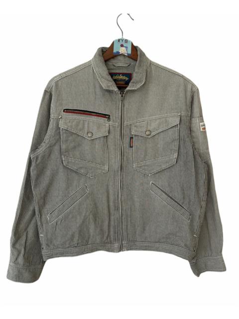 Other Designers Vintage - DOGMAN HICKORY STRIPE WORKER JACKET