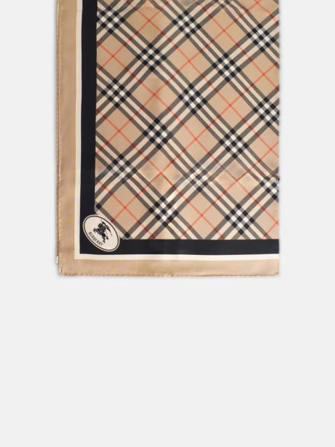 Burberry 'CHECK' SABBIA SILK SCARF