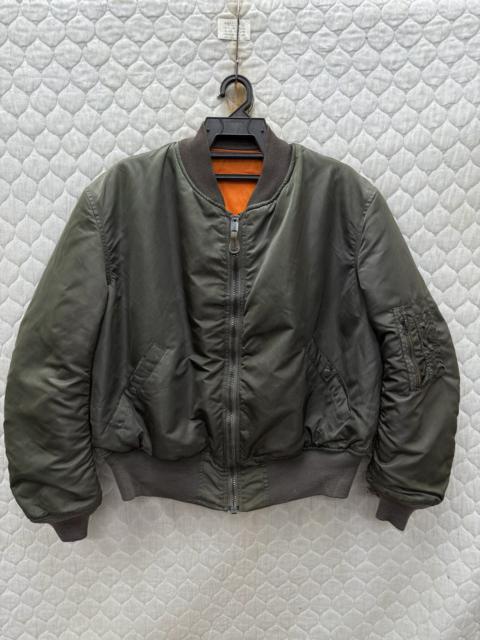 🔥🔥🔥ARCHIVE VTG ALPHA INDUSTRIES MA1 BOMBER FLIGHT JACKET