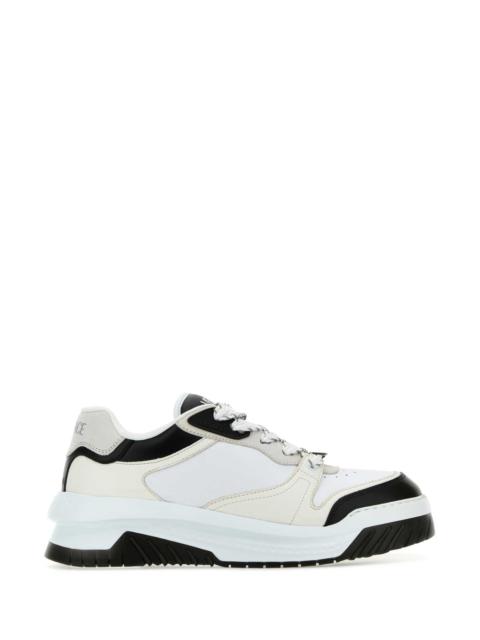 VERSACE Versace Men Multicolor Leather Odissea Sneakers