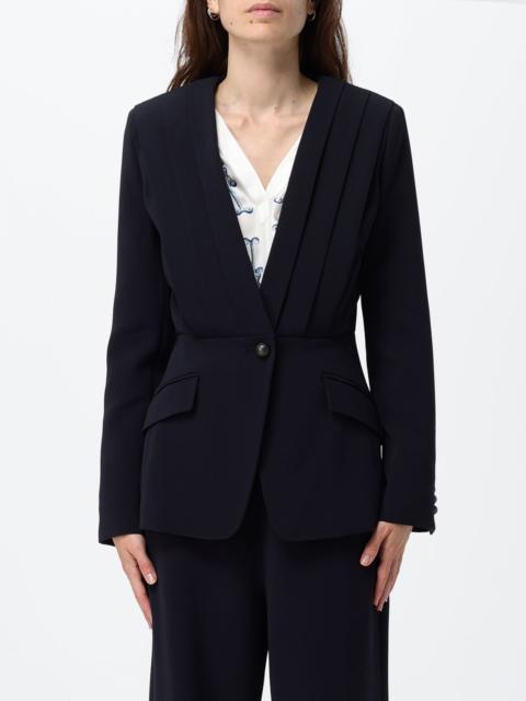 Max Mara Max Mara Women Max Mara Single-Breasted Virgin Wool Slim Fit Blazer For Women