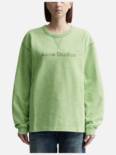 Acne Studios STUD LOGO SWEATSHIRT