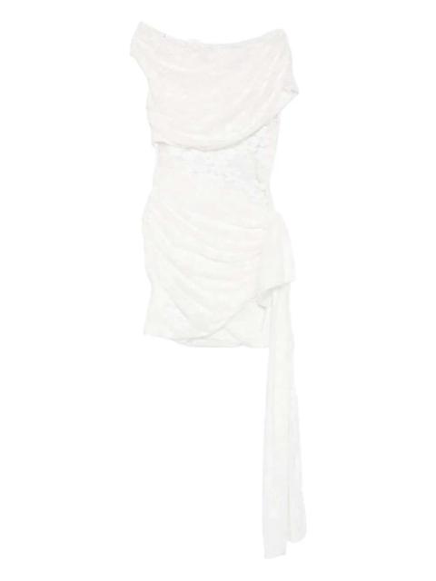 self-portrait Self-Portrait Women Short Draped Dress