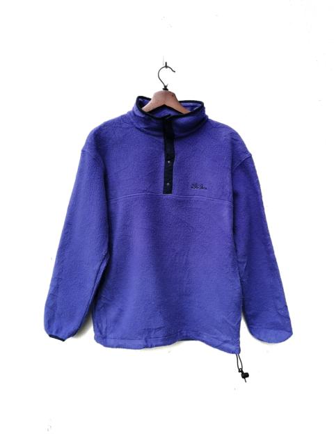 Other Designers ✅Vintage L.L Bean Half Snap Button Pull over Fleece Jacket
