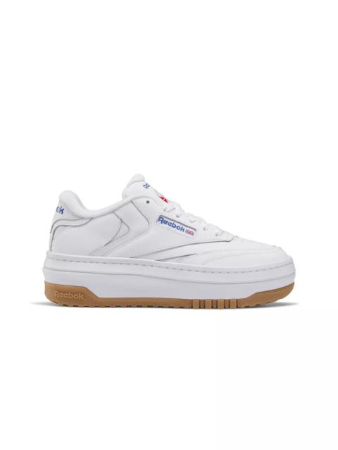 Reebok Club C Extra "Ftwr White/Blue/Gum" Women's Shoe