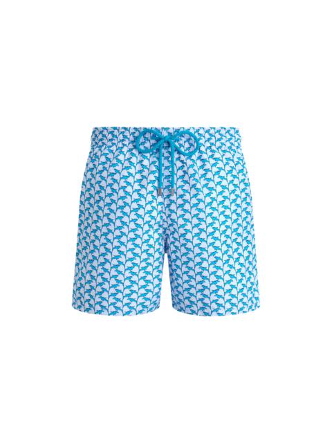 Vilebrequin Men Swim Shorts Net Sharks