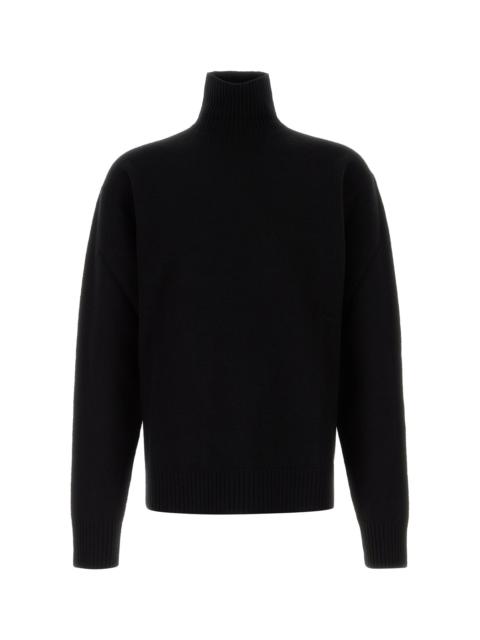 Jil Sander Black wool sweater