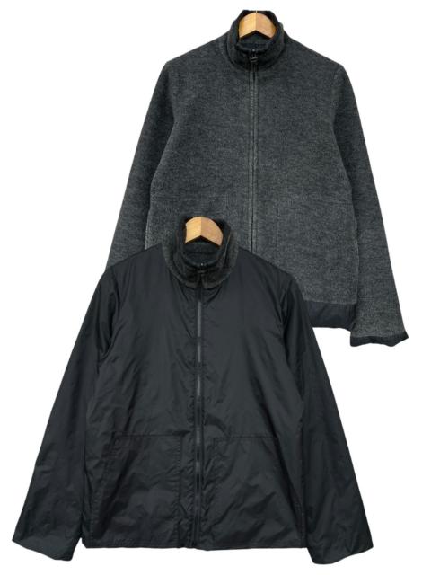 Other Designers Issey miyake Tsumori Chisato Black Fleece Zip Up Jacket