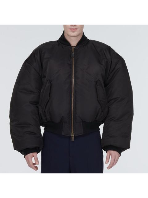 Balenciaga Cropped Oversized Jacket