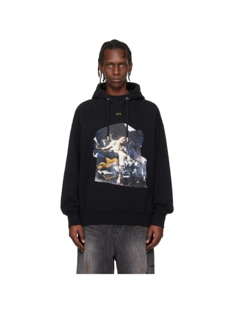 Off-White Black Cupid Paper Skate Hoodie