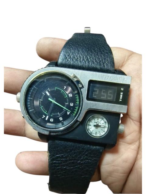 Diesel Diesel dual time cyberpunk akira style watch