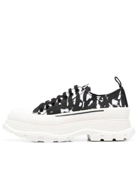 Alexander McQueen Alexander McQueen Tread Slick Sneakers 'Black White Cream' 705668W4TG59356