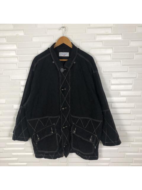 Other Designers Vintage - NAF NAF LEAGUE NICE DESIGN HEAVY JACKET