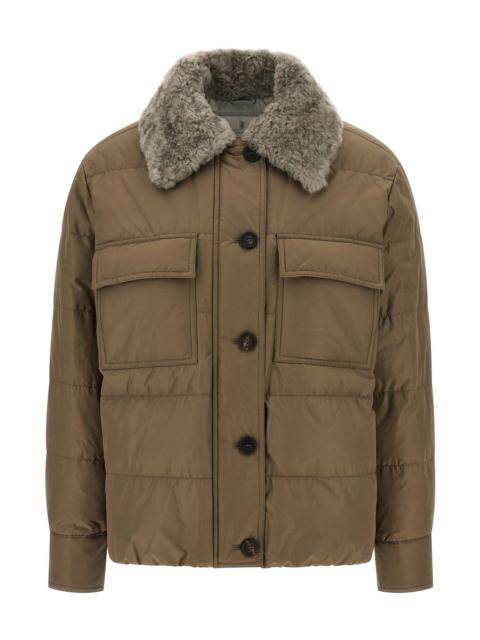 Brunello Cucinelli Women Monile Sherling Down Jacket