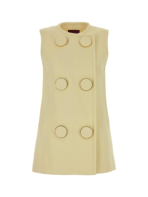 GUCCI Gucci Women Pastel Yellow Jersey Vest