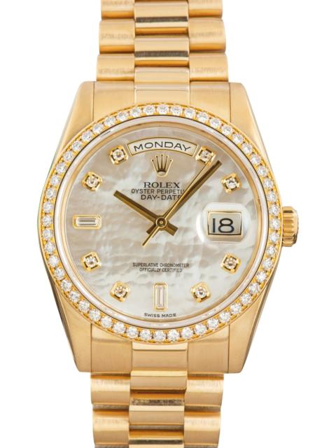 ROLEX Rolex Day-Date 36 Yellow Gold 118348 Mother of Pearl Dial