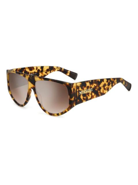 Missoni Missoni Ladies Multicolored Rectangular Sunglasses MIS0165SP65