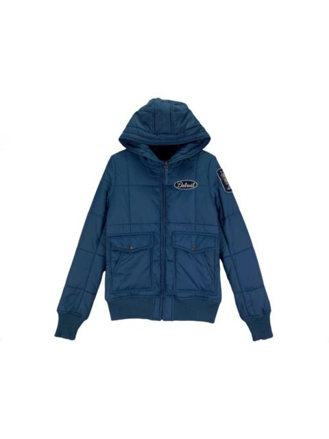 Hysteric Glamour Hysteric Glamour Puffer Hoodie Full Zip Jacket