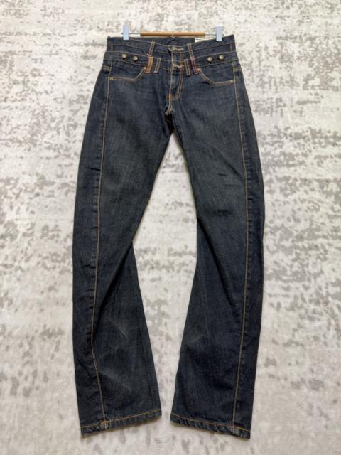 Hysteric Glamour Hysteric Glamour Style Double Waist J Curve Leg Denim Jeans