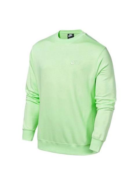 Nike Nike Sportswear Club French Terry Sweatshirt Men Green  BV2667-376