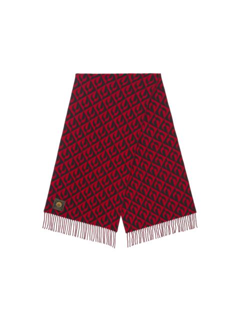 Marine Serre MOON LOZENGE WOOL SCARF