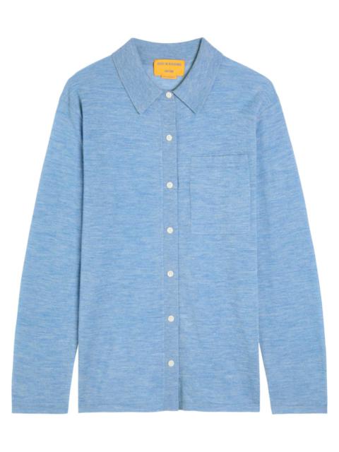 GUEST IN RESIDENCE Guest In Residence Showtime Cashmere Shirt