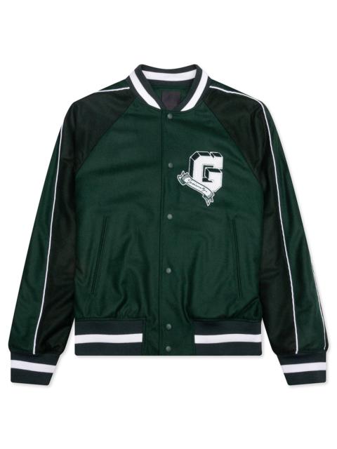 Givenchy COLLEGE VARSITY WOOL JACKET - DARK GREEN
