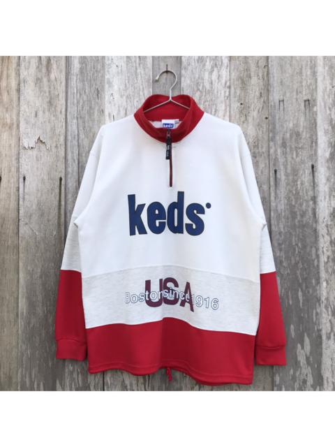 Other Designers Vintage - Vintage Keds Boston USA Sweatshirt Big Logo
