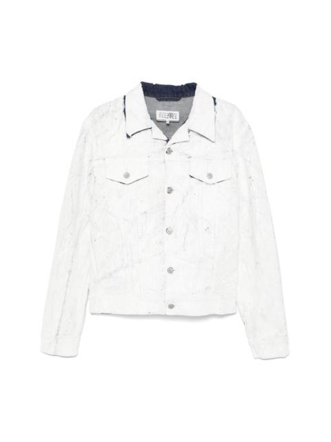 MM6 Maison Margiela COATED DENIM JACKET