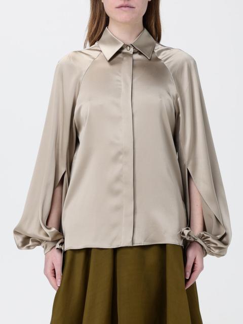 Max Mara Max Mara Women Silk Satin Shirt Max Mara