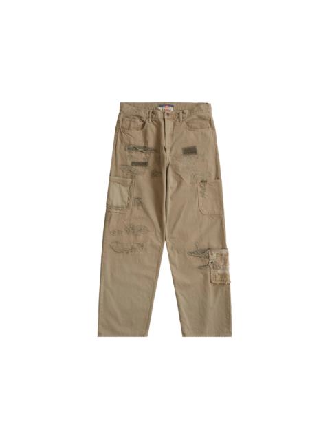 Supreme Supreme Blackmeans Mended Loose Fit Jean Dirty Tan