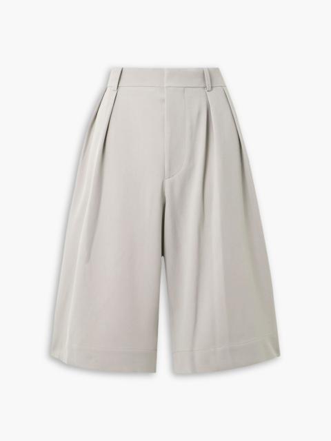 WARDROBE.NYC Wool-twill shorts