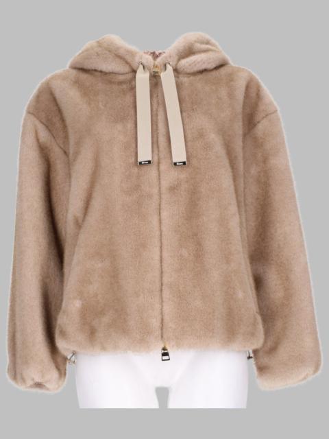 Herno Herno Women Giacca Bomber In Eco-Pelliccia